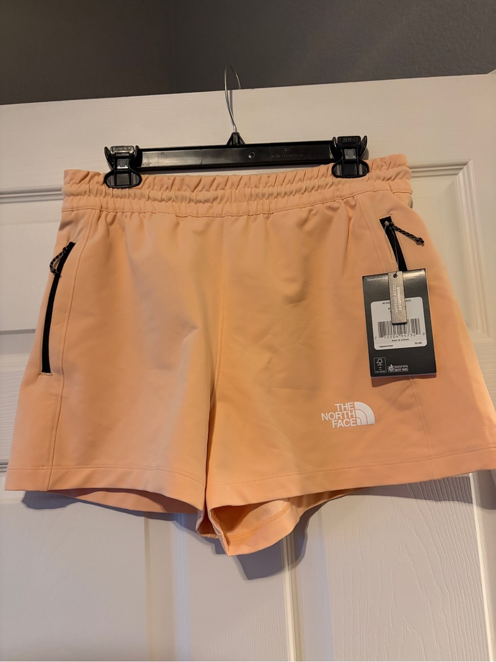 The North Face Women's Peach Performance Zip Pocket Shorts